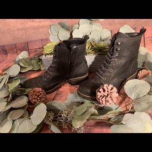 ecco elaine combat boot